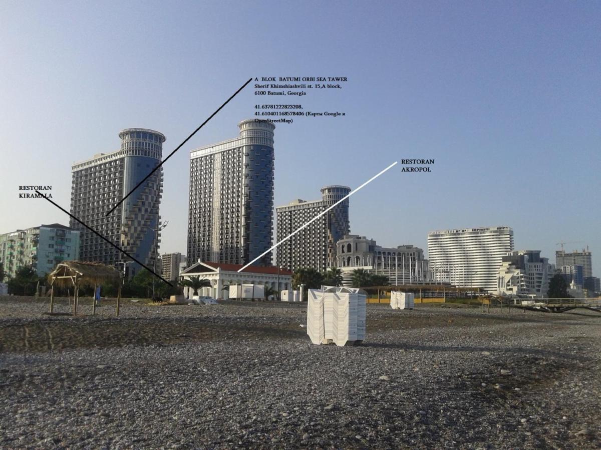 Batumi Orbi Sea Tawer Apartment Exterior foto